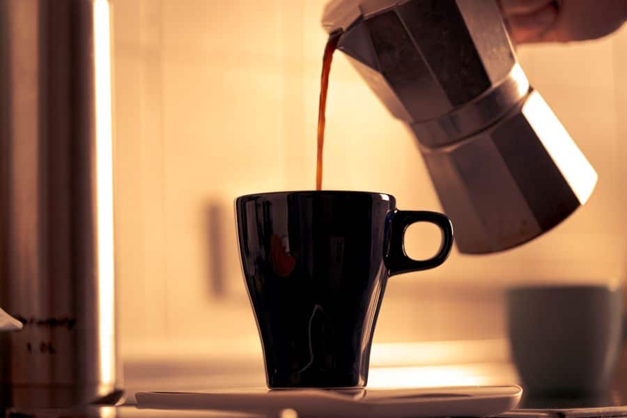 cafe preparado cafetera moka 2 Café preparado en cafetera moka