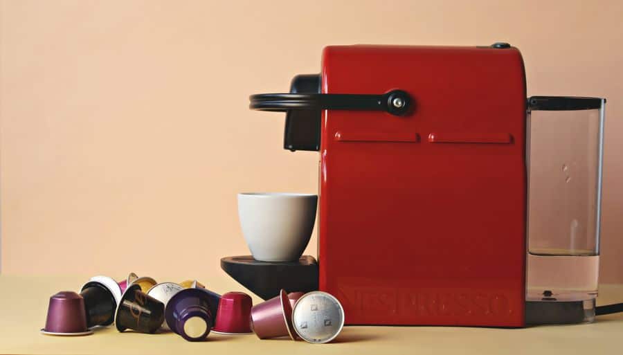 cafetera nespresso capsulas variadas 2 Cafetera Nespresso con cápsulas variadas