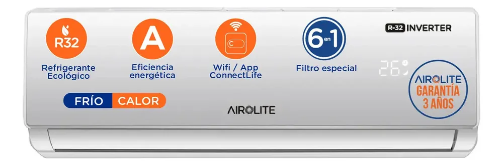 ficha tecnica airolite split airolite aasmi 12 ati r32 wifi Airolite Split Airolite Aasmi 12 Ati R32 Wifi