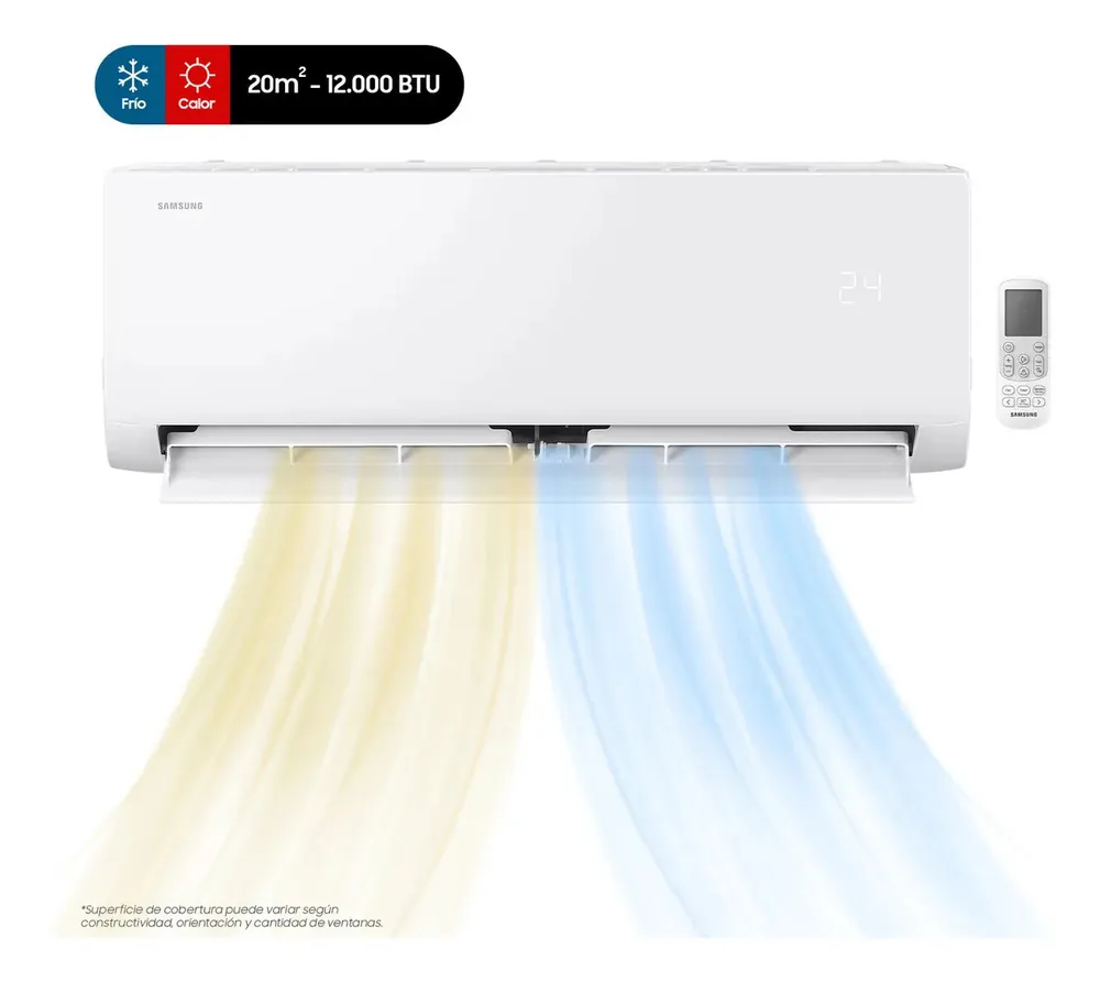 ficha tecnica samsung split muro inverter 12000 btu Samsung Split Muro Inverter 12000 BTU