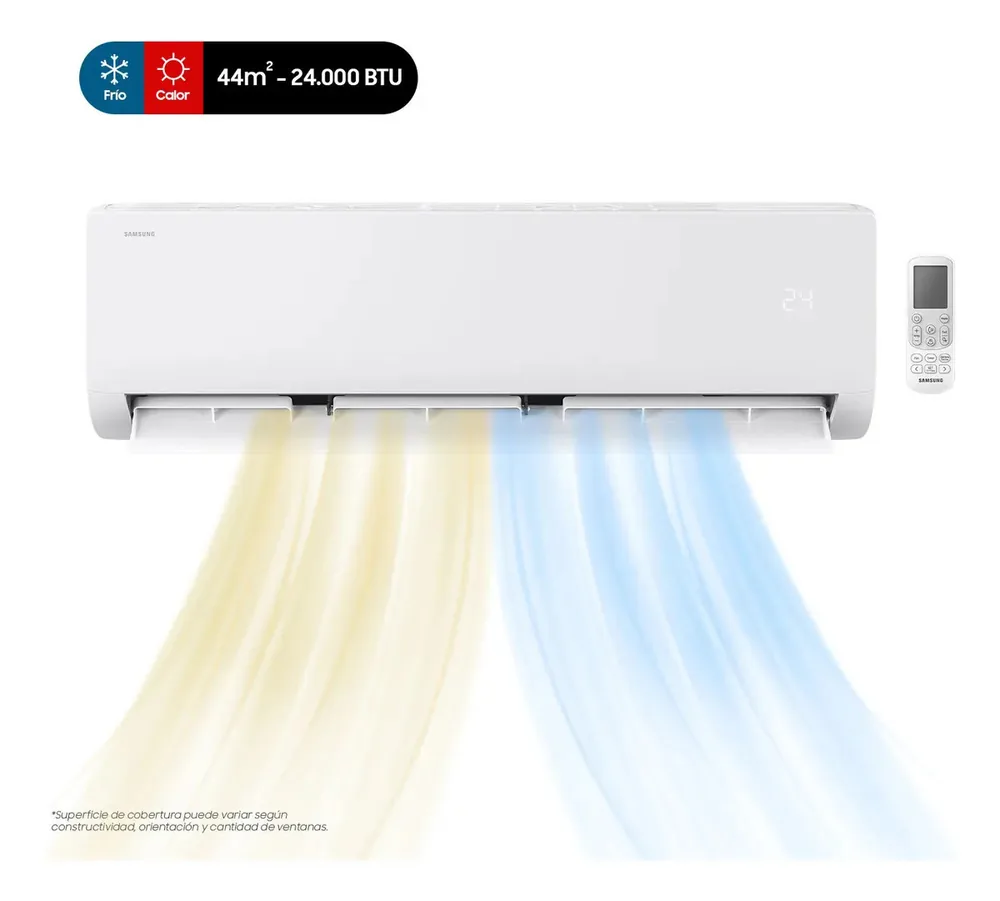 ficha tecnica samsung split muro inverter 24000 btu Samsung Split Muro Inverter 24000 BTU