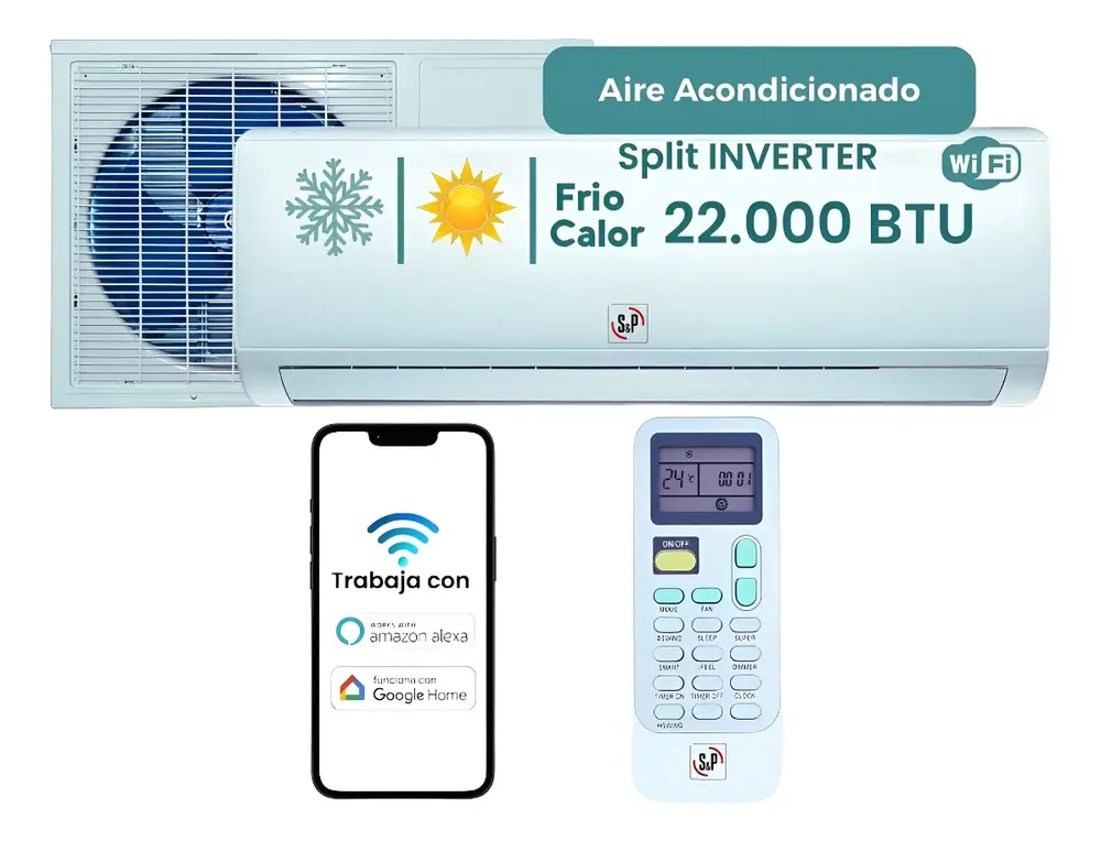 ficha tecnica soler y palau s p soler palau s p split muro 22000 btu inverter wifi Soler y Palau S&P Soler & Palau S&P Split Muro 22000 BTU Inverter Wifi
