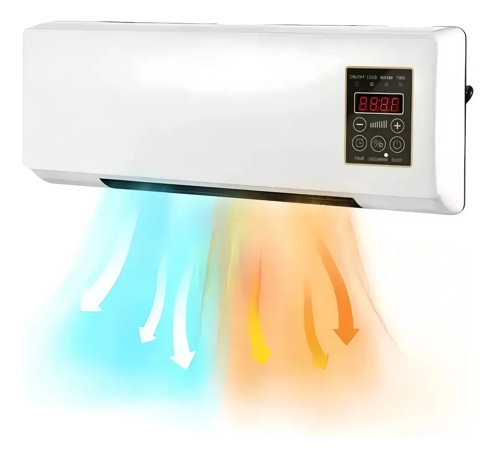 VIDA BUEANS Calefactor De Pared Frio Calor 2 En 1 Color Blanco